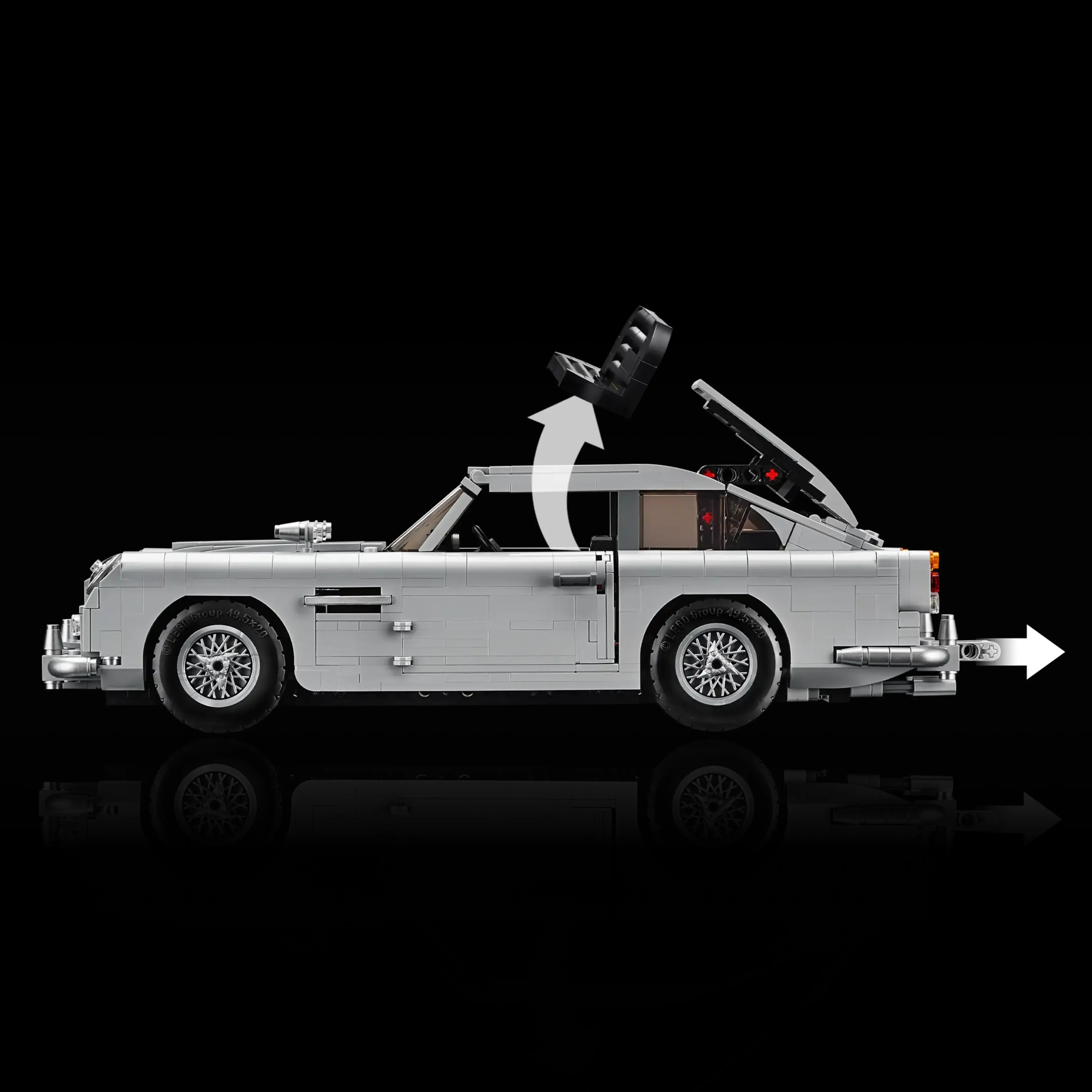 Aston Martin DB5 "007" (1295 teile)