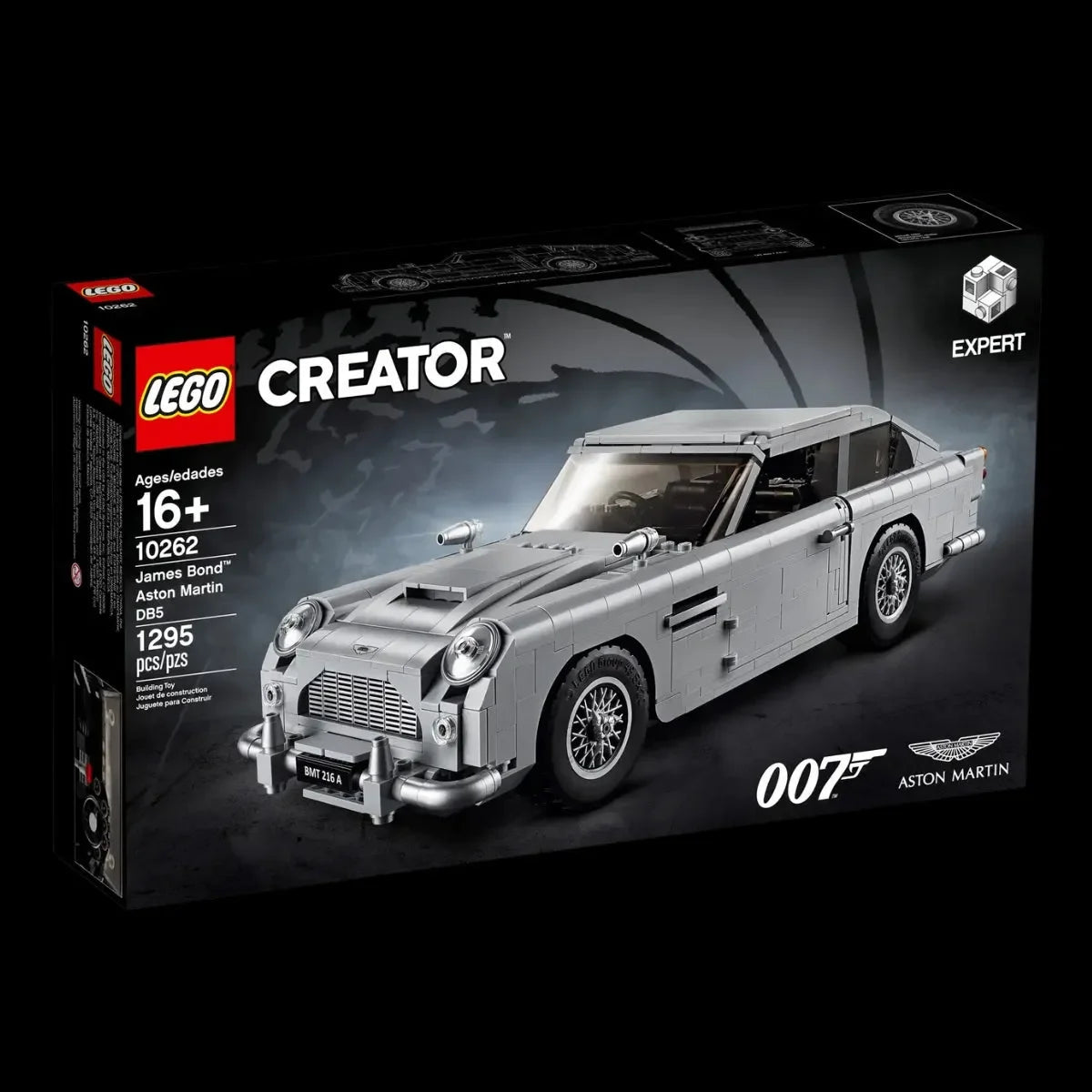 Aston Martin DB5 "007" (1295 teile)