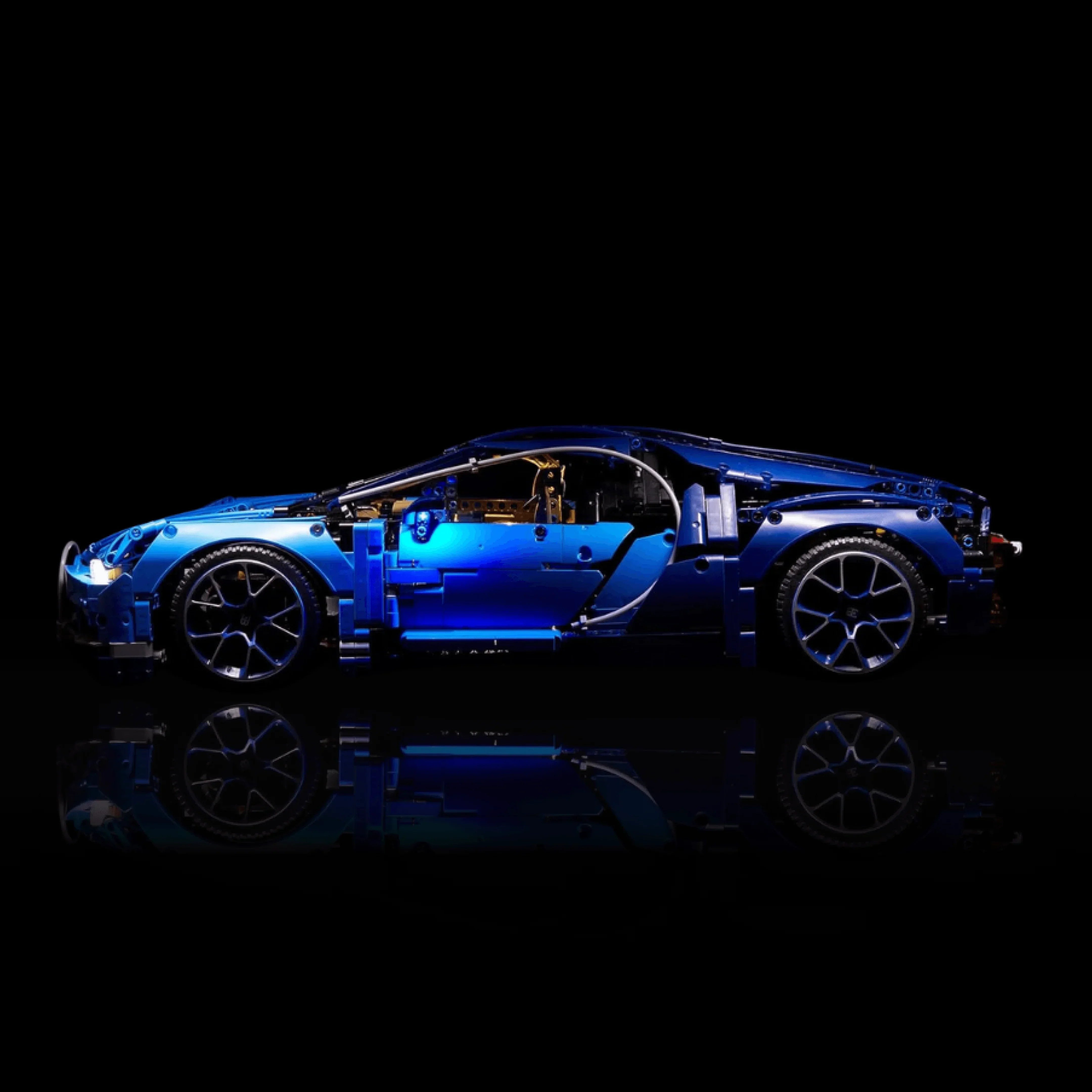 Bugatti Chiron (3599 teile)